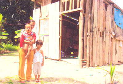 Một gia đình nghèo đang lâm vào cảnh khốn cùng