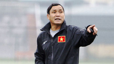 Huấn luyện viên Mai Đức Chung dẫn dắt U.23 Việt Nam