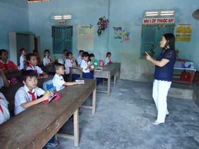 Vừa thiếu phòng, vừa xuống cấp