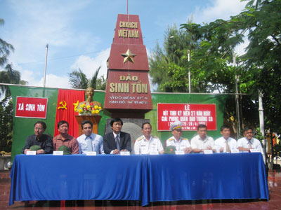 Kỷ niệm 37 năm ngày giải phóng Trường sa