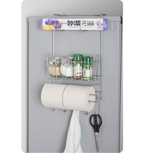 Giá treo đa năng: Vừa lưu trữ vừa "làm điệu" tủ lạnh nhà mình