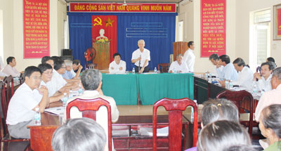 Tiếp tục xem xét các kiến nghị của người dân