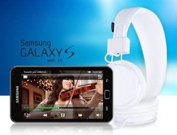 Giải trí cùng Samsung Galaxy S Wi-Fi 5.0