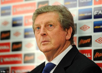 Huấn luyện viên Roy Hodgson chính thức ngồi "ghế nóng" tuyển Anh
