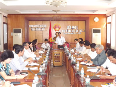 Góp ý dự án Luật Công đoàn (sửa đổi) và Luật Phổ biến giáo dục pháp luật