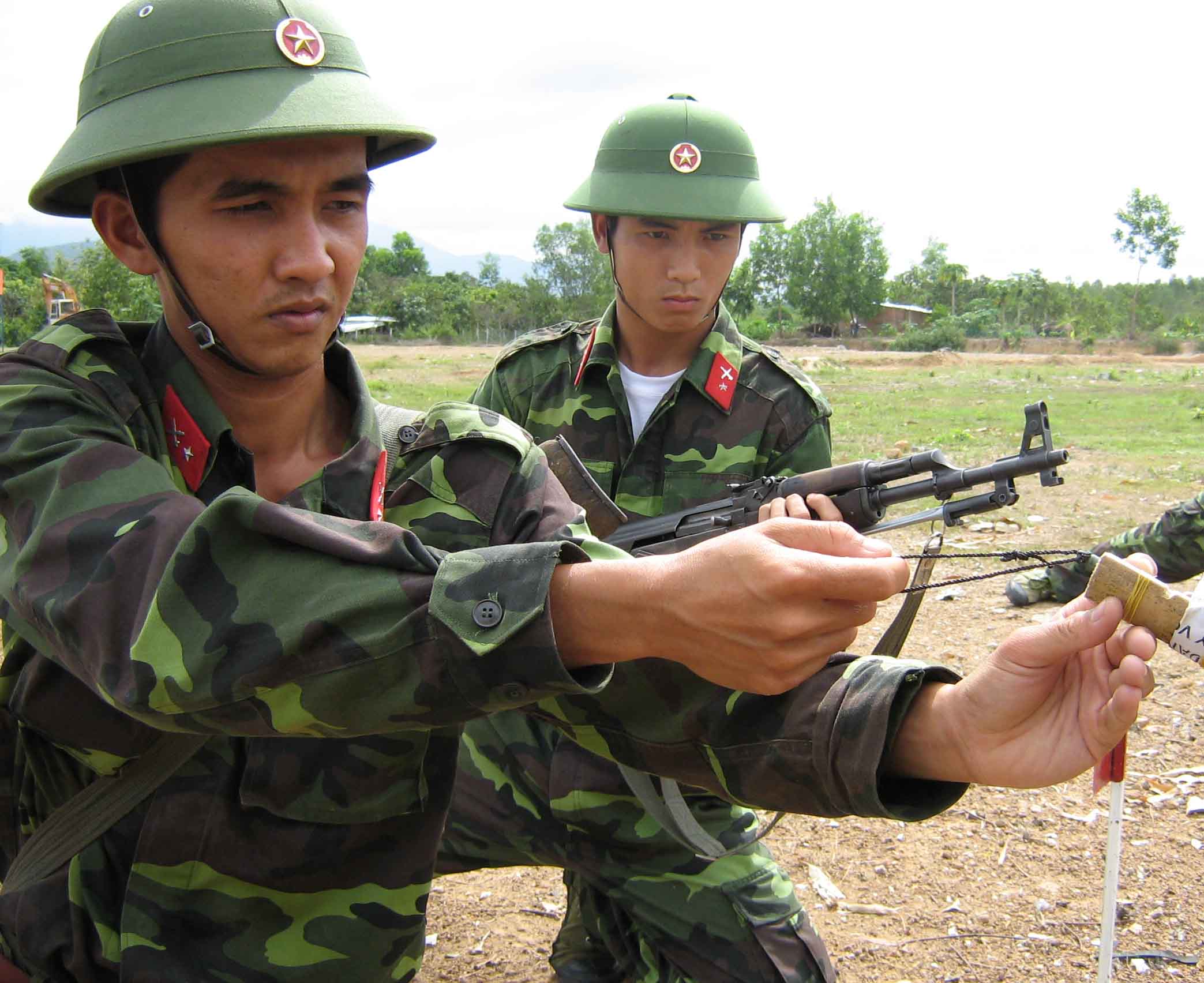 “Chiến công” đầu tiên của những tân binh