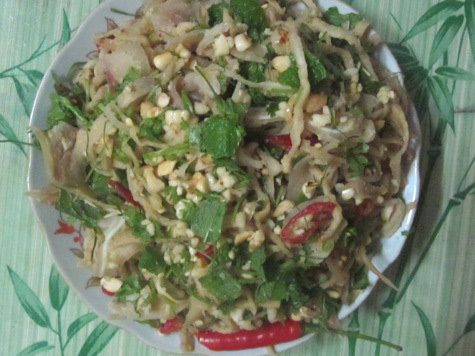 Món ăn: Lạ miệng nộm củ cải khô xứ Nghệ