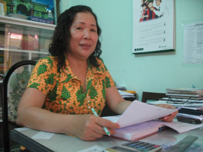 Một cán bộ hội luôn tâm huyết với công việc