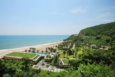 Mia resort luôn tràn ngập màu xanh.