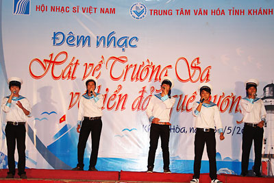 Giới thiệu nhiều ca khúc mới về Trường Sa