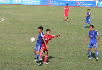 Đội trẻ Khatoco Khánh Hòa thua đội trẻ Bình Thuận 0-2