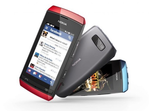 Bộ ba điện thoại Nokia Asha cảm ứng giá rẻ trình làng