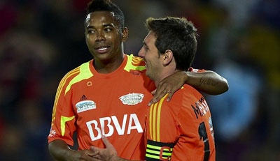 Messi cổ vũ cho Tây Ban Nha ở Euro 2012