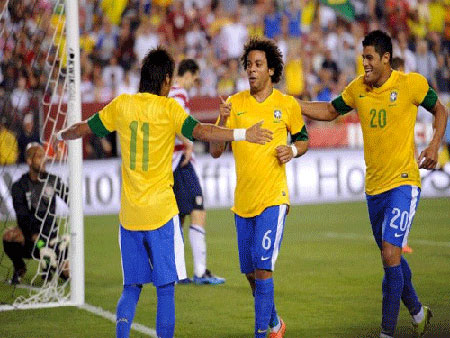 Brazil mang dàn sao “khủng” đến Olympic 2012