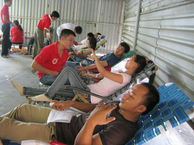 Sẽ vận động từ 1,5 - 2% dân số tham gia hiến máu tình nguyện