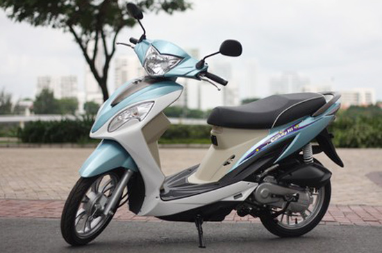 Xuất hiện thêm xe tay ga động cơ chỉ 50 phân khối