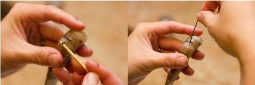 Mách bạn: Mẹo làm sạch tôm và hết mùi tanh