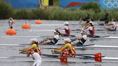 Đua thuyền Việt Nam đứng thứ 5 chung cuộc