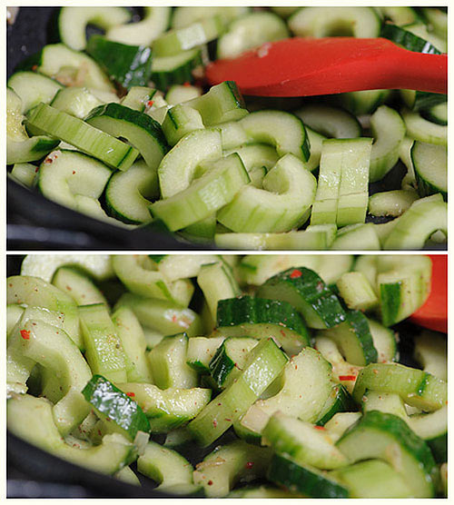 Món ăn: Muối dưa chuột chua cay