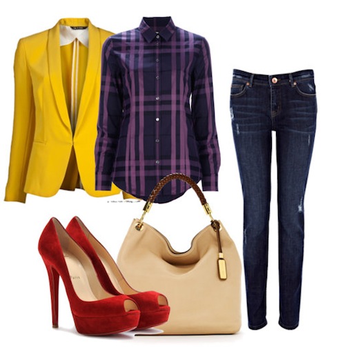 4 phong cách với áo sơ mi kẻ