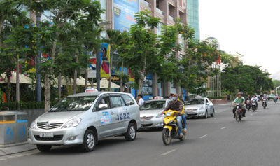 Trên địa bàn TP. Nha Trang hiện có 13 doanh nghiệp (DN) kinh doanh vận tải taxi với khoảng 900 đầu xe hoạt động. Các hãng taxi đi vào hoạt động đã tạo điều kiện thuận tiện cho người dân, du khách đi lại,