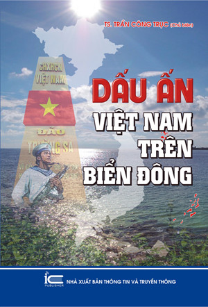 Bìa sách “Dấu ấn Việt Nam trên Biển Đông”.