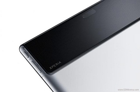 Mẫu máy tính bảng mới của Sony nổi bật với logo thương hiệu Xperia