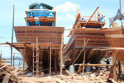 Đến năm 2015, toàn tỉnh có hơn 5.000 tàu đánh bắt xa bờ