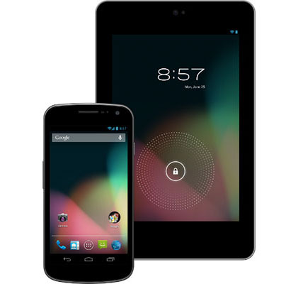 Galaxy Nexus cũng đã không hỗ trợ Flash. 