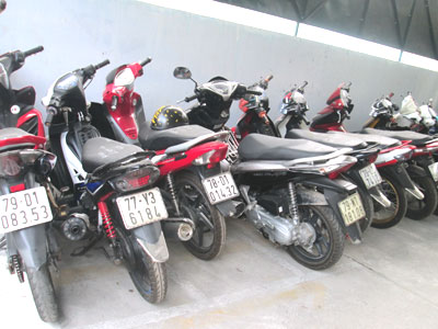 Triệt phá nhóm đạo chích chuyên trộm cắp xe máy