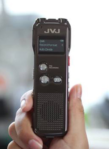 JVJ DVR 800 - máy ghi âm không dây qua Wi-Fi