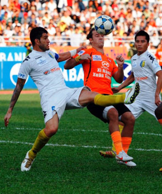 Sài Gòn Xuân Thành tiếp tục đại chiến cùng Hà Nội T&T và SHB Đà Nẵng