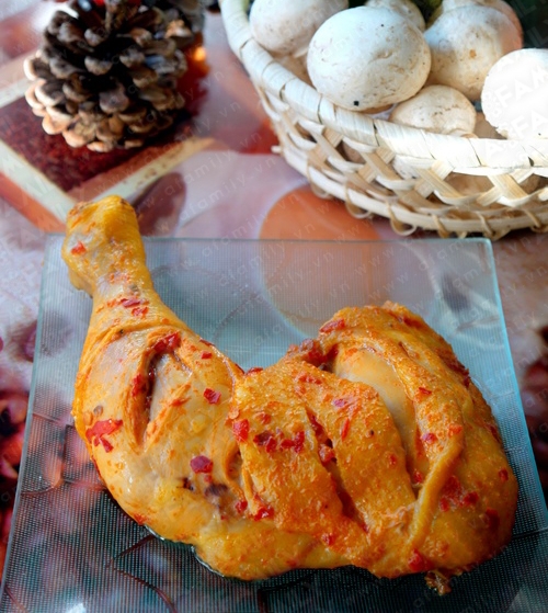 Món ăn: Đơn giản mà hấp dẫn với món gà nướng muối ớt