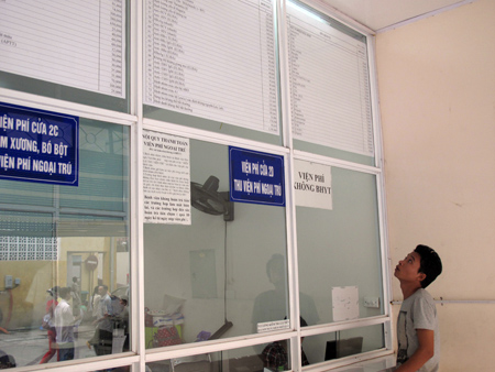 Thêm 16 bệnh viện Trung ương áp viện phí mới