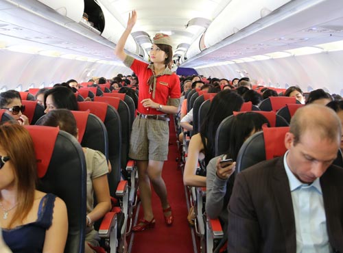 VietJetAir đồng loạt tăng nhiều chuyến bay nội địa