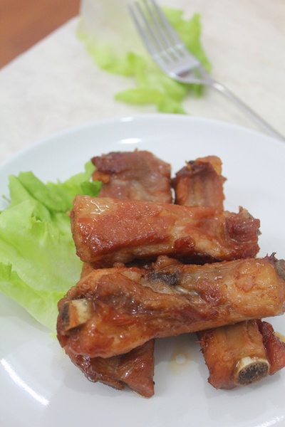 Món ăn: Sườn nướng xá xíu ngon cơm đầu tuần