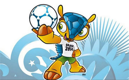Linh vật World Cup 2014 chính thức xuất hiện