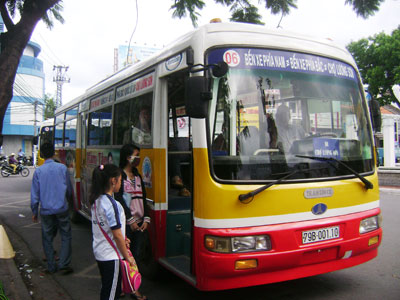 Xây dựng trạm xe buýt tại Khu tái định cư Hòn Rớ 2