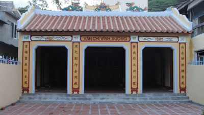 Tiếp nhận Văn chỉ Vĩnh Xương