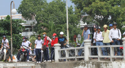 Chạy biển cùng các tuyển thủ bóng đá Việt Nam