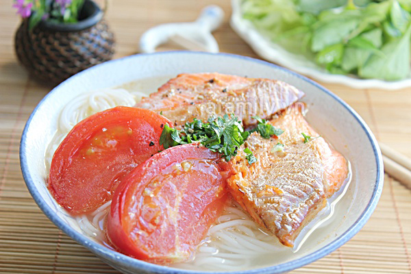 Món ăn: Bún cá nướng