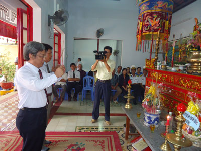 Kỷ niệm ngày giỗ lần thứ 712 Đức Hưng Đạo Đại Vương