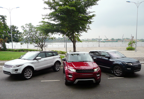 Bộ ba sang trọng Range Rover Evoque về Việt Nam