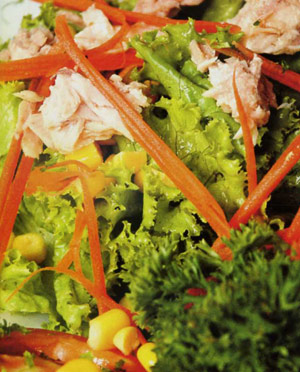 Món ăn: Salad cá ngừ