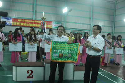 Trường Chính trị tỉnh đoạt giải nhất toàn đoàn