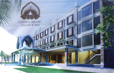 Khởi công khối khách sạn Champa resort &amp; spa