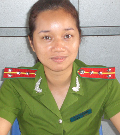 Gặp nữ trinh sát hình sự nhận Giải thưởng phụ nữ 2012