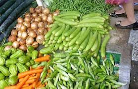 Giá rau, củ tăng mạnh