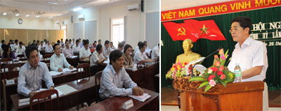 Hội nghị Tỉnh ủy lần thứ 11