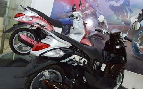 Suzuki giới thiệu xe tay ga mới